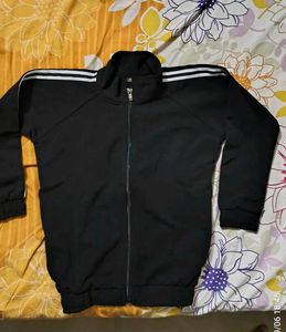 Kids Black Track Jacket