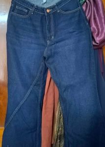 Flared Denim Jeans