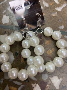 Pearl earrings