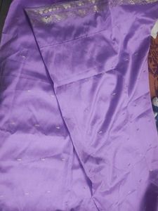 Elegant Lavender Saree
