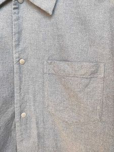 MUJI Snap Button Cotton Shacket Japan