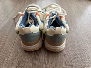 Stylish Blue &amp; White Sneakers