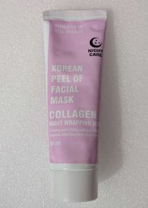 Korean collagen night wrapping mask