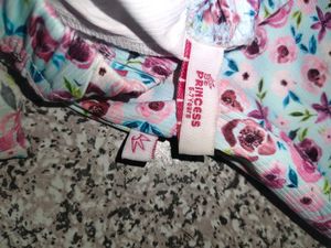 Floral Ruffle Peplum Top &amp; Bell Bottoms Set