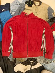 Tommy Hilfiger Red Track Jacket double zipper