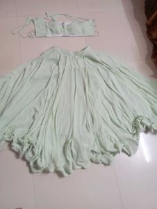 Light Green Lehenga Choli Set