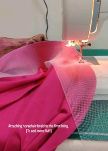 Pure Banarsi Silk Lehenga Skirt Self Made