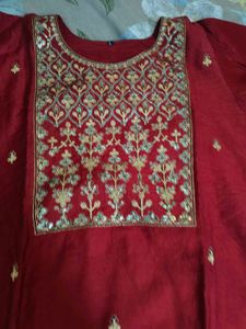 Elegant Embroidered Kurta Set