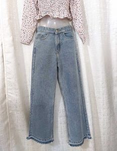 Wide-Leg Denim
