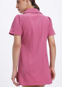 New With Tag - Pink Button-Down Dress
