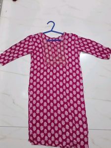 Pink Trendy Kurti.