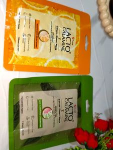 Lacto Calamine Serum Sheet Masks