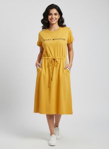 Tommy Hilfiger Yellow Casual Dress