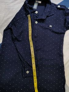 Navy blue kurta set for boy