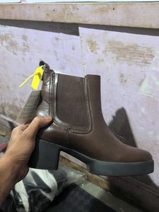 Stylish Brown Heeled Boots