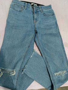 Light Wash Denim Jeans