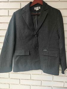 Stylish Pinstripe Blazer