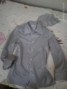Classic Striped Button-Up Shirt