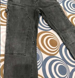 Men's Charcoal Carpenter Jeans