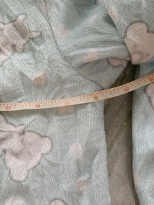 Cozy Blue Cloud Print Pajama Top