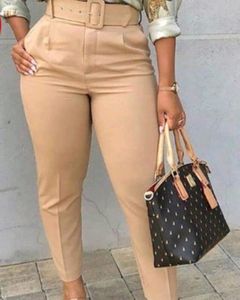 Beige Colour Classy High Waisted Trouser Pant 👌👌With Belt