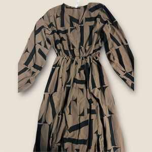 Patterned Maxi Dress