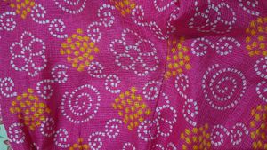 Girls Magenta Floral Embroidered Top With Sharara