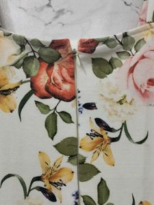Floral Print Fit &amp; Flare Dress