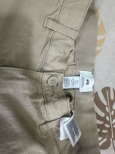 H&amp;M Khaki Regular Fit Pants