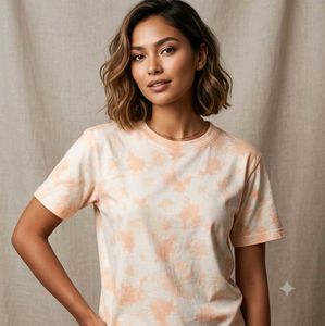 Peach Tie-Dye T-Shirt