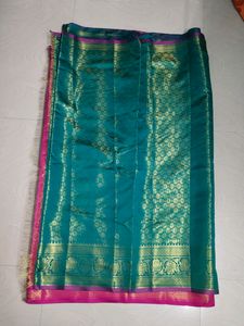 New Soft Pattu Saree With Unstitched Blouse Piece