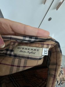 BURBERRY Classic Plaid Button-Up Shirt