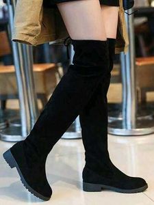 SSS New Black Over-the-Knee (Thigh High) Boots