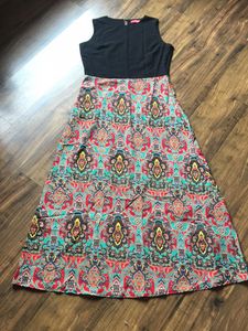 Printed Maxi Dress
