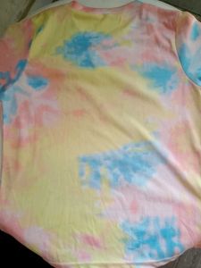 Tie-Dye "Babe" Graphic T-Shirt