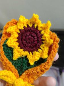Crochet Sunflower