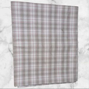 Classic Plaid Fabric - New Condition