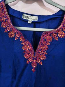 Westside Vibrant Blue Kurta