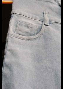 Light Blue Distressed Jeans