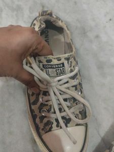 Converse Leopard Print Casual Shoes
