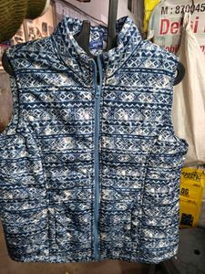 Printed Sleeveless Vest