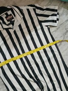 Men's Striped Casual Shirt