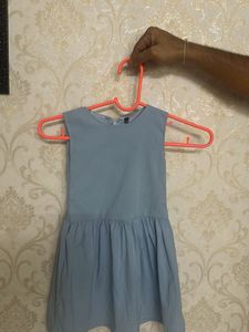 Cute Baby Girl Denim Jacket &amp; Dress Set