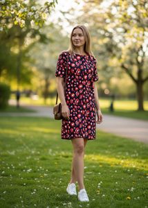 M&S Chic Leopard Print Mini Dress