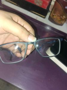 Stylish Blue &amp; Silver Eyeglasses
