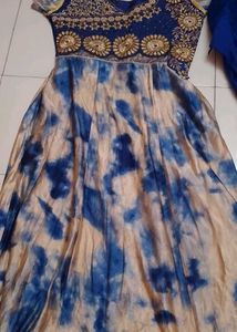 Embroidered Anarkali Gown