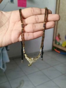 Elegant Mangalsutra with CZ Stones