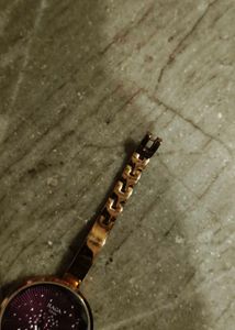 Elegant Rose Gold Titan Raga Watch