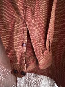 Men's Textured Long Sleeve Shirt