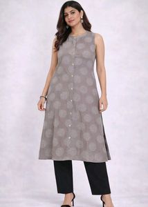 new Sleeveless Kurta